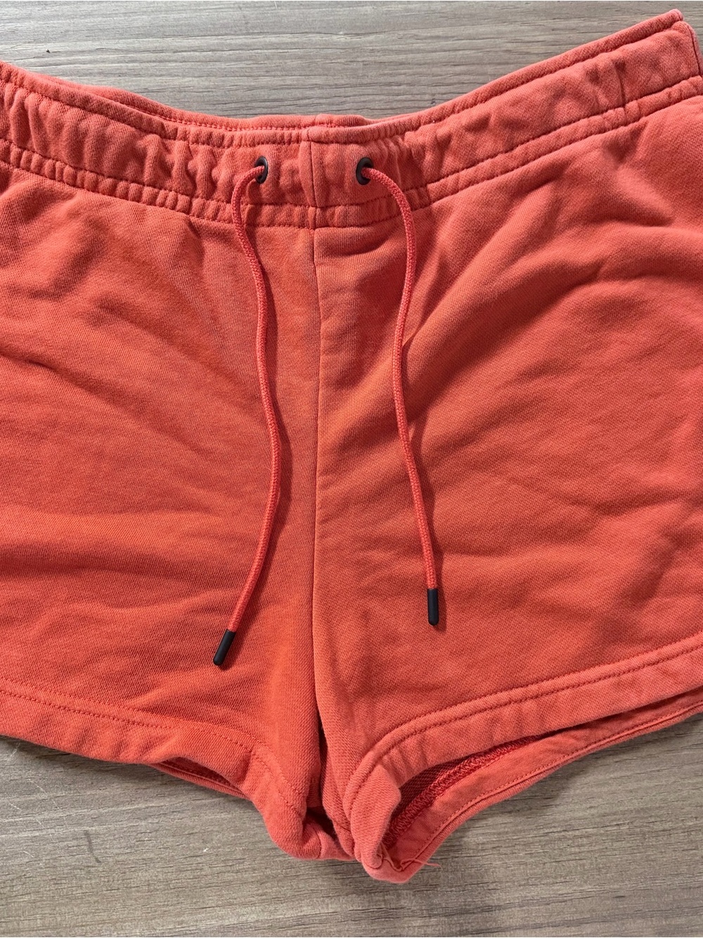 Nike Coral Red Drawstring Shorts